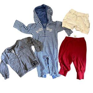 Lot of size 6-12 months toddler boys clothes shirt onesie pants play clothes